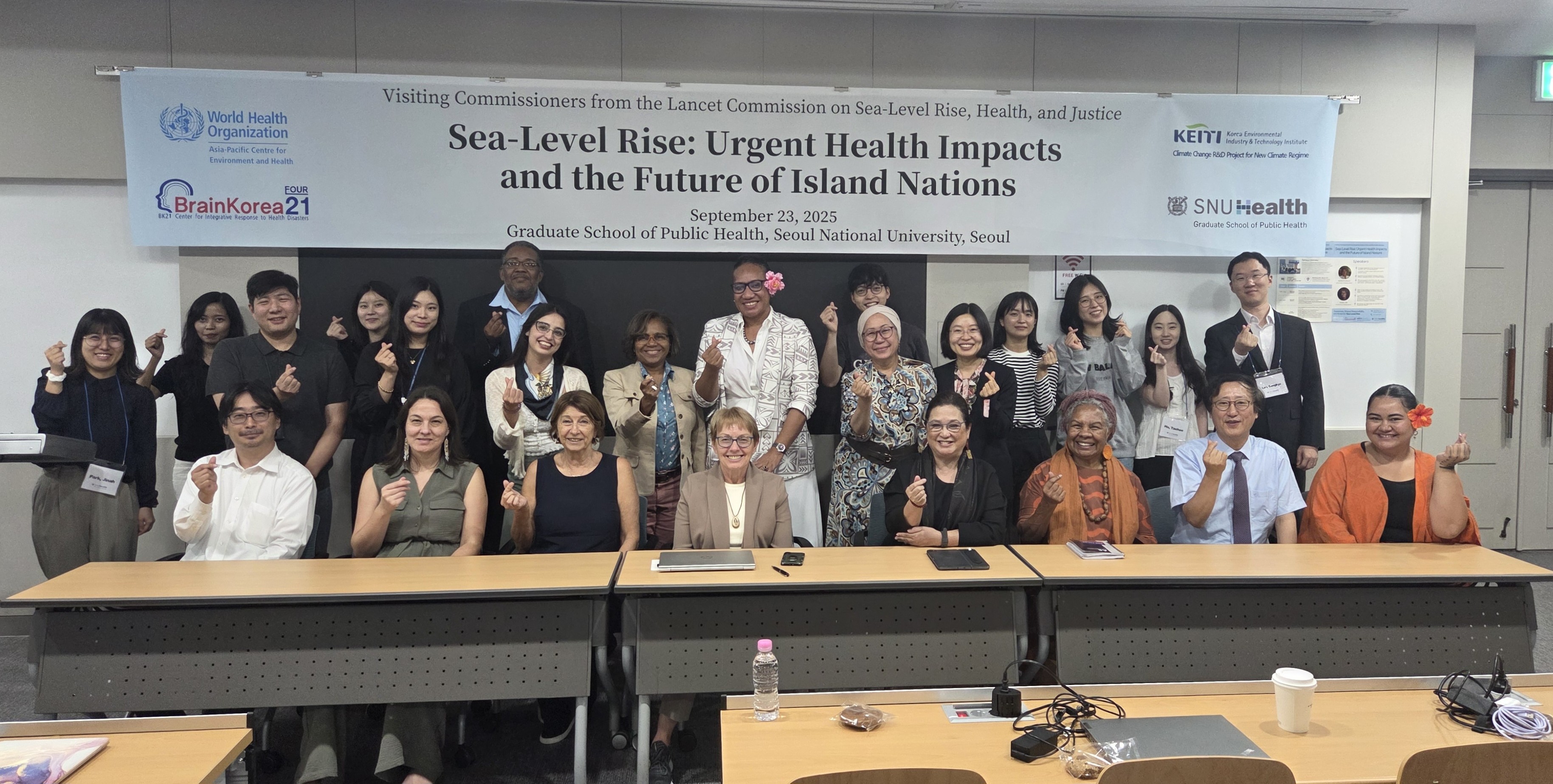 WHO 아시아태평양지역 환경보건센터, “Sea-Level Rise: Urgent Health Impacts and the Future of Island Nations” 워크숍 개최